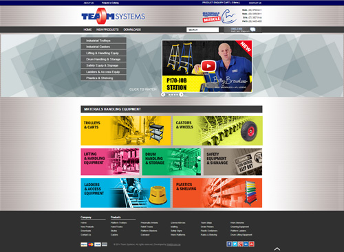 Team Systems website